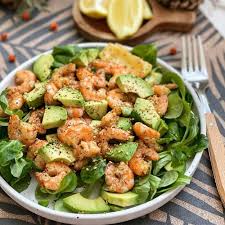 Salade Crispy Crevettes