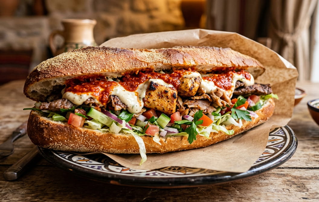 Sandwich لفة و جبنة