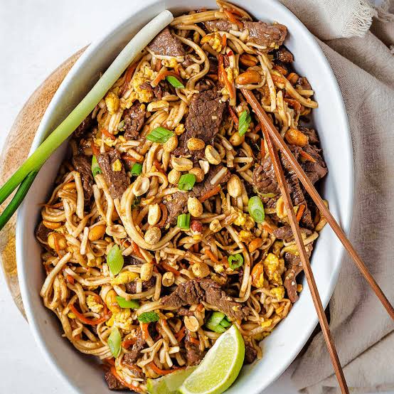 Thai Style Beef Noodles