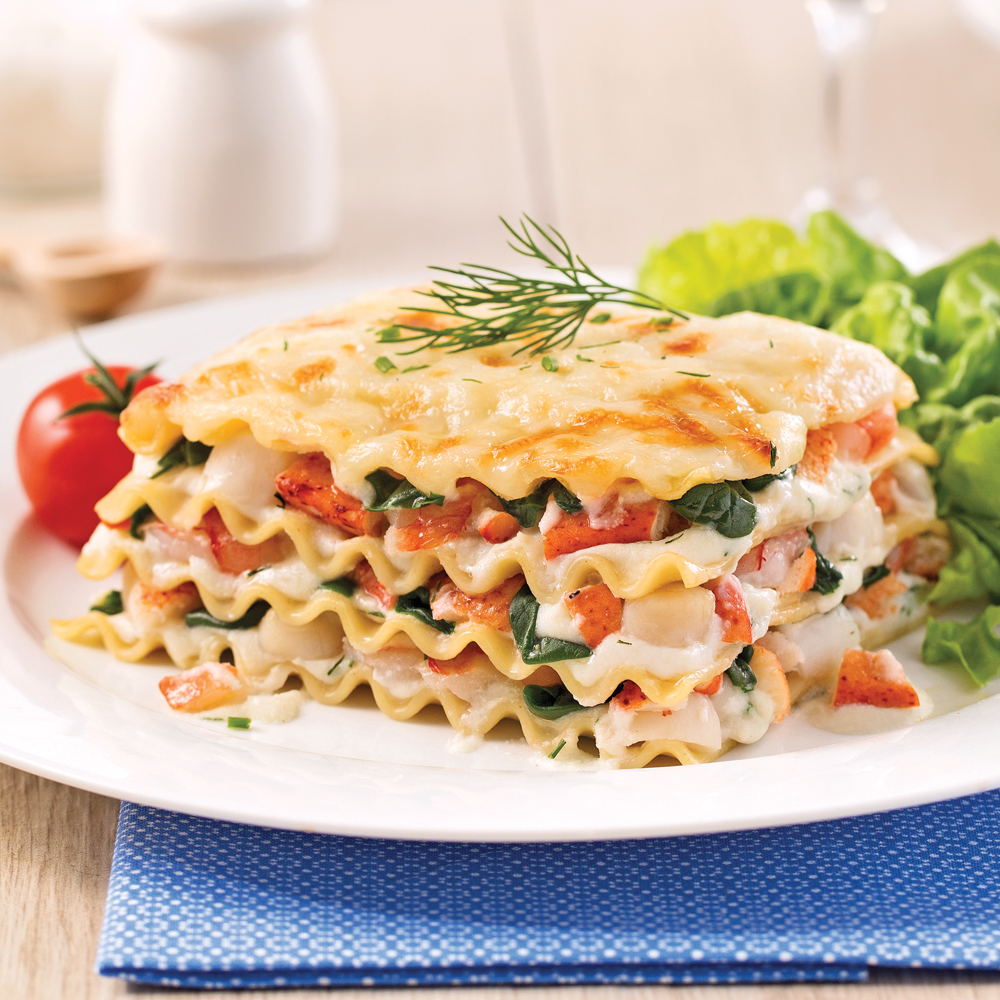 Lasagnes Fruits de mer
