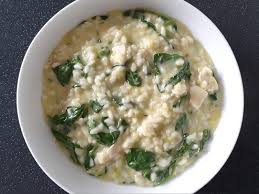 Risotto Poulet épinard