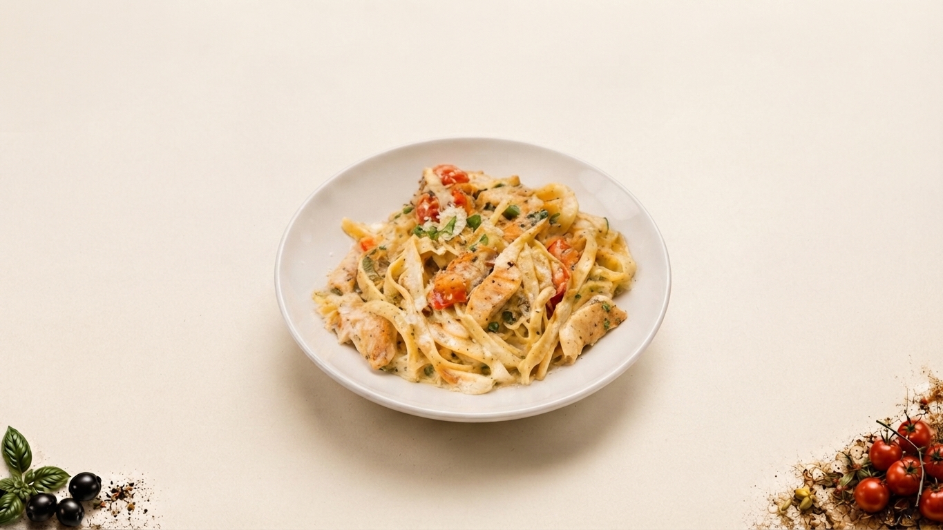 Tagliatelles au poulet