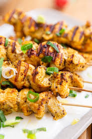 Brochettes de poulet