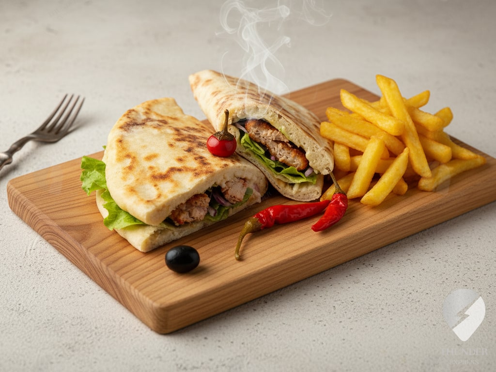 Chappati Escalope Panée