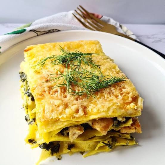 Lasagne Poulet aux épinard