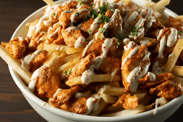 Bowl Fries Chicken