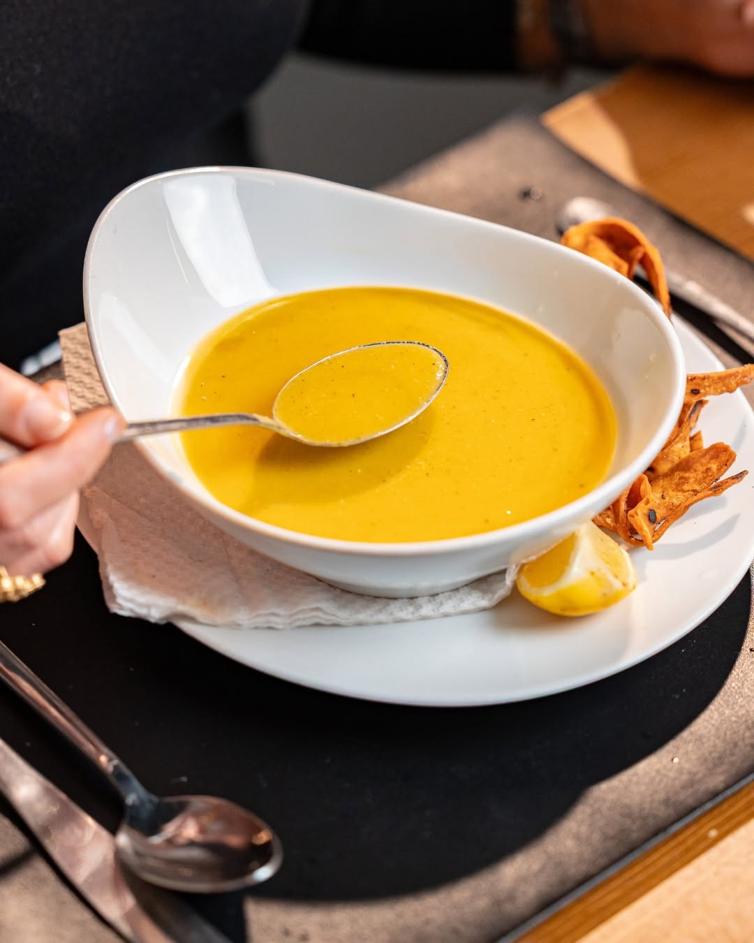 Soupe de lentilles