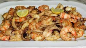 Symphonie de fruits de mer sautées