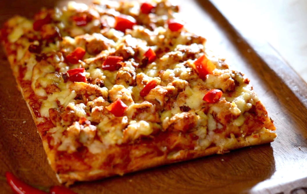 Tranche Pizza Spicy chicken