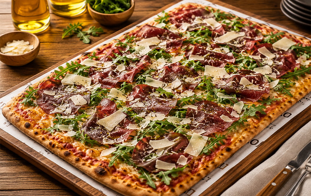 Plateau FAMILIAL Pizza Bresaola