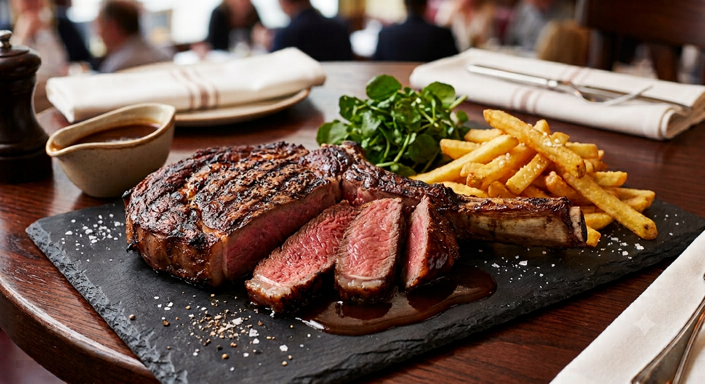 Cote à l'os grillé