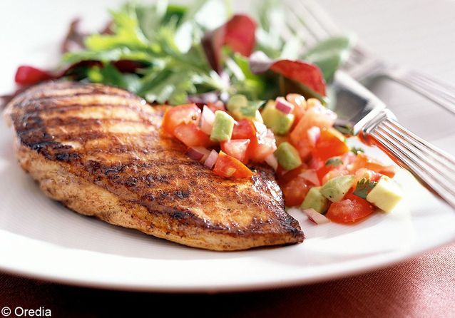 Escalope grillé