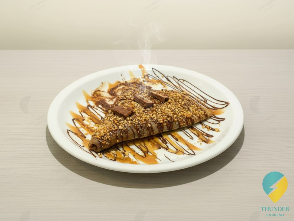 Crêpe Snickers