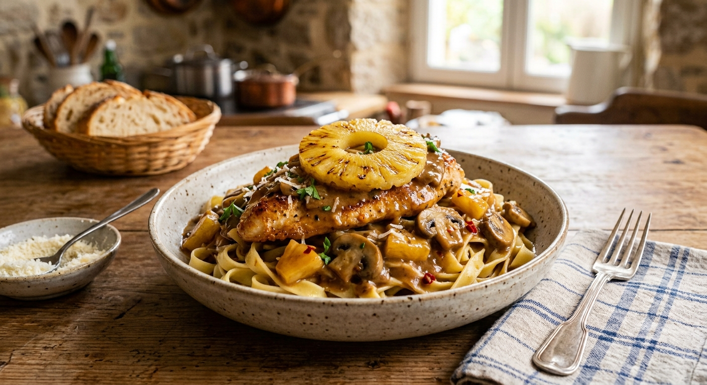 Escalope Hawaii