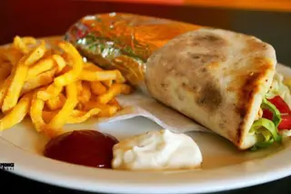 Makloub escalope / shawarma