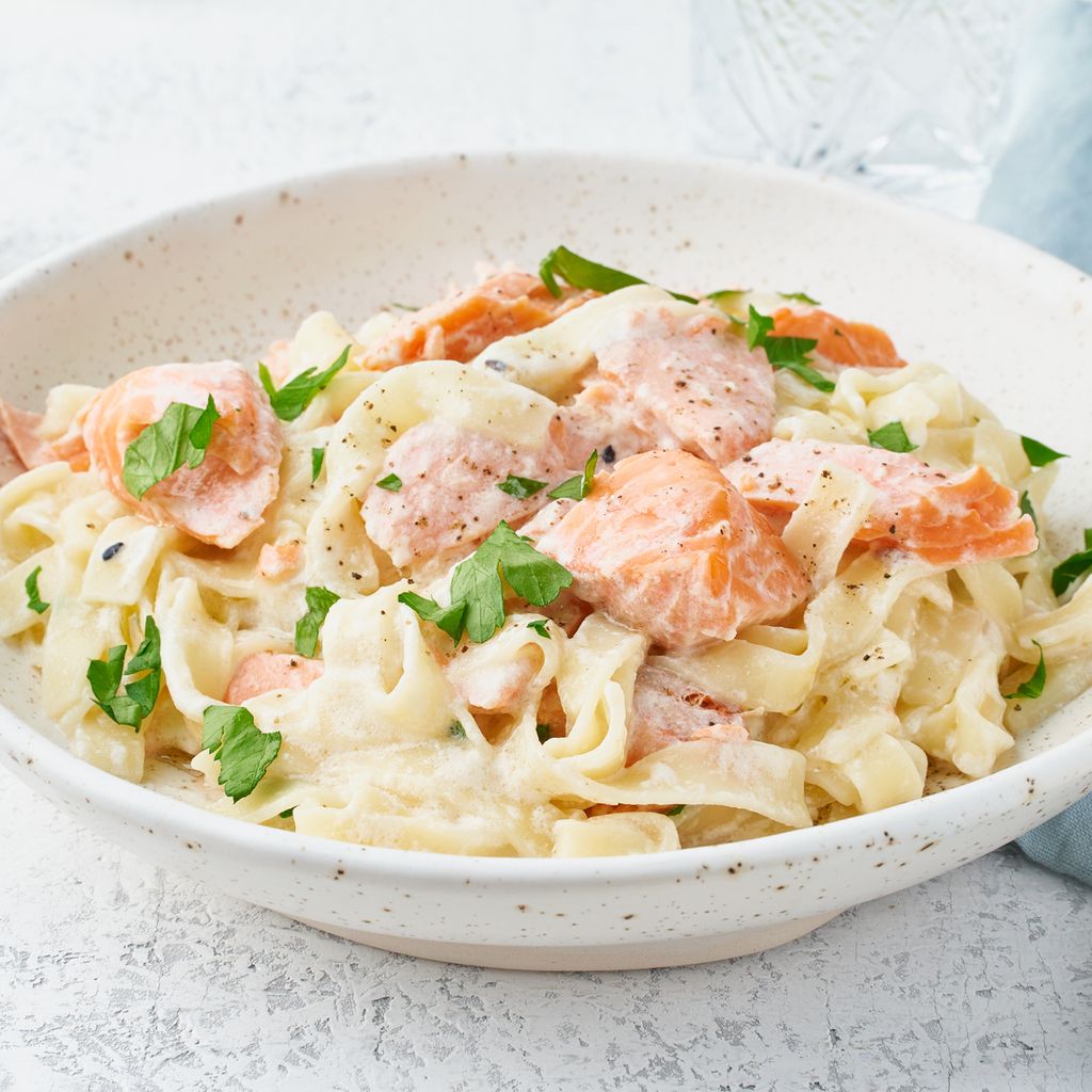 Tagliatelle au Saumon