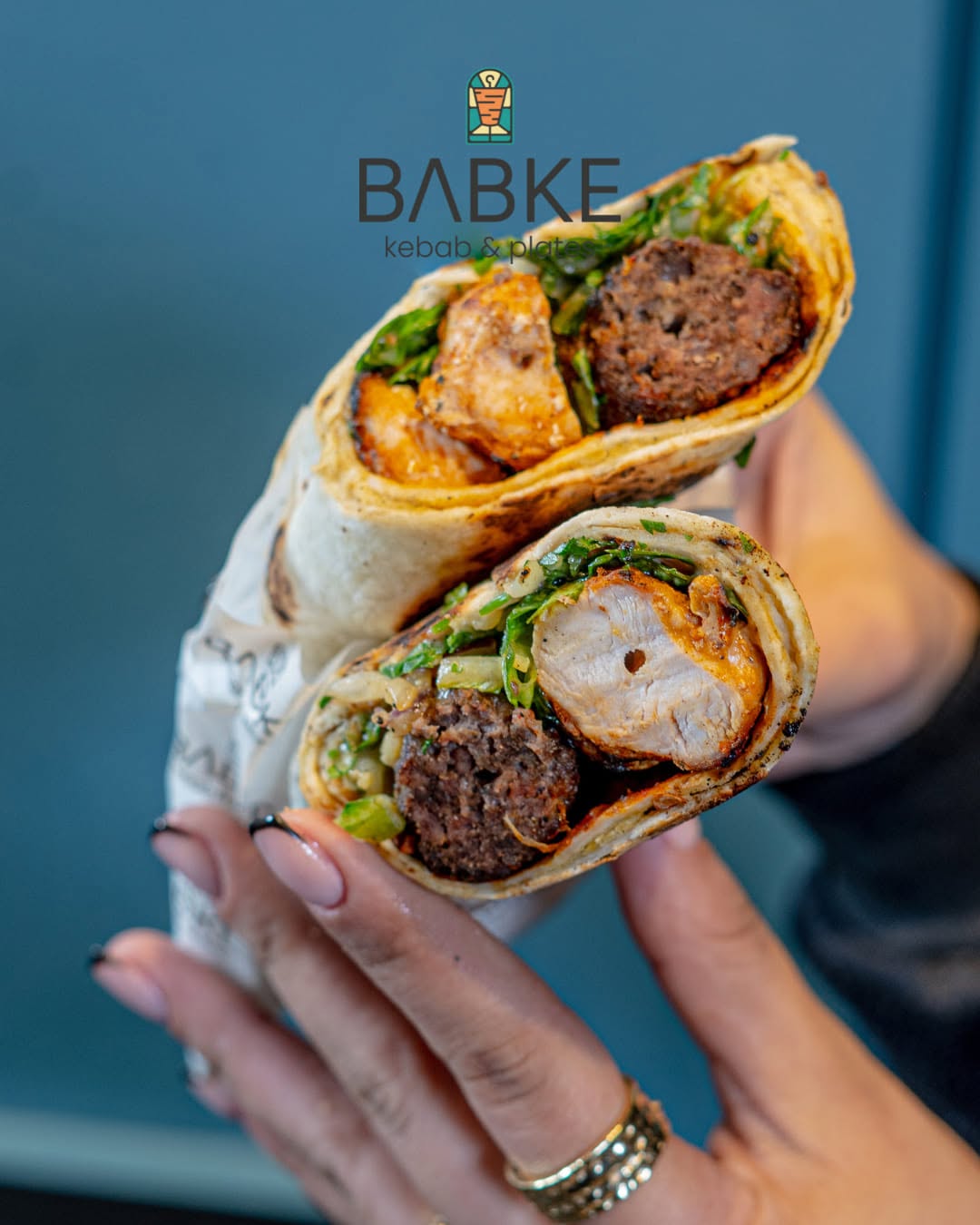 Sandwich Babke (2 Viandes)