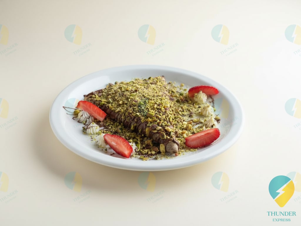 Crêpe Pistachio