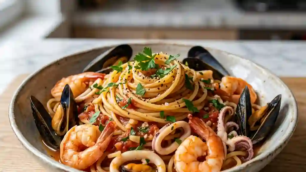 Spaghetti Fruit De Mer