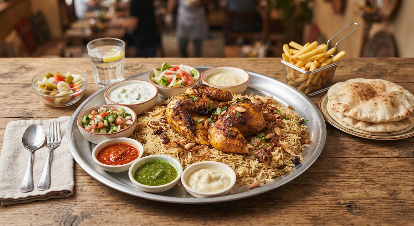 1/2 Poulet Mandi