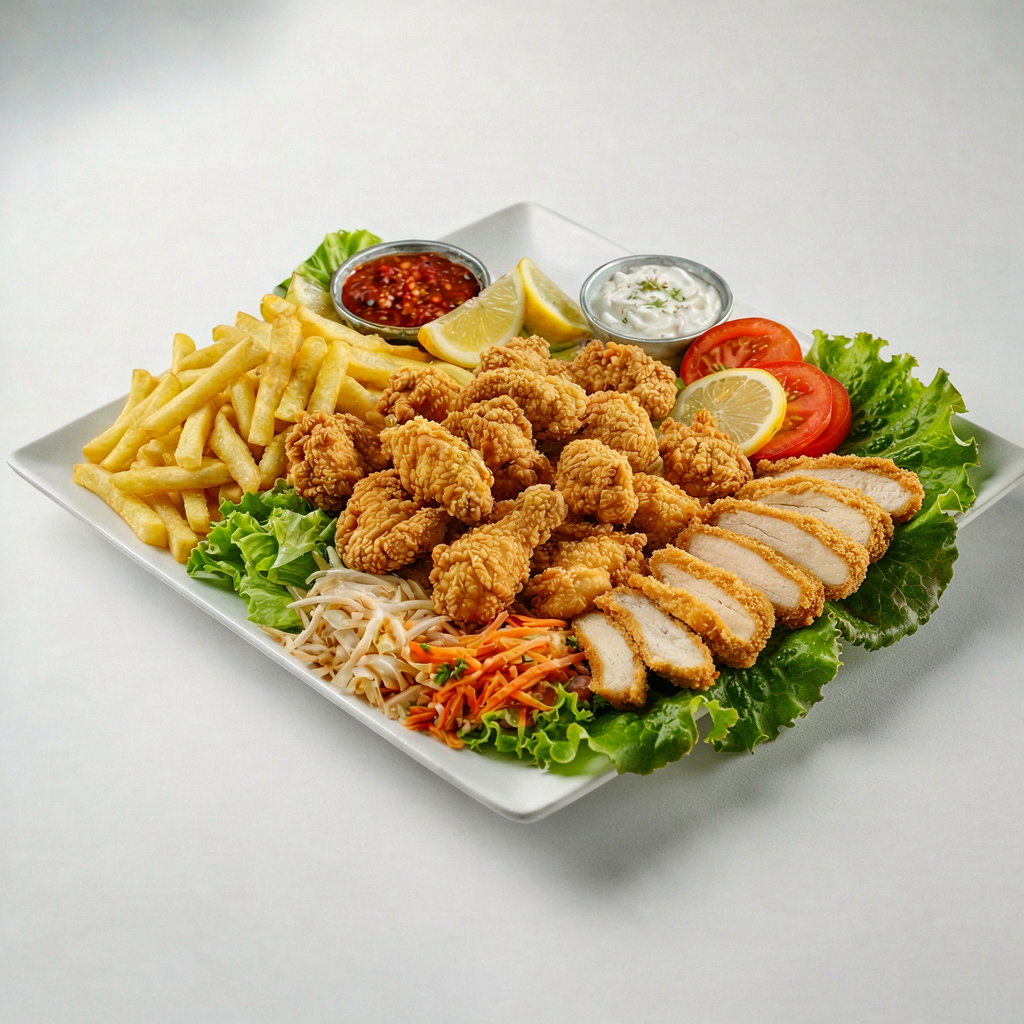 Plat Poulet Crispy