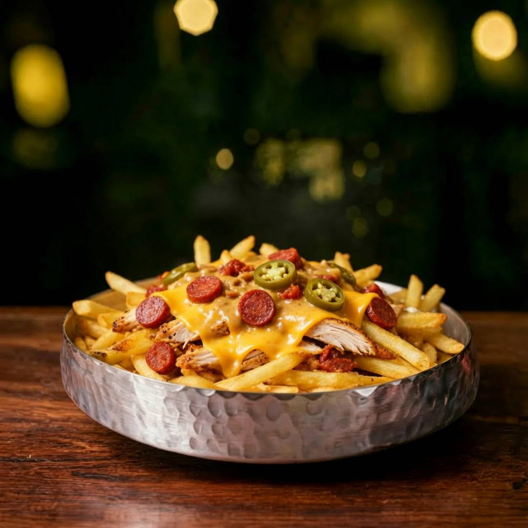 Chicky Chorizo Poutine