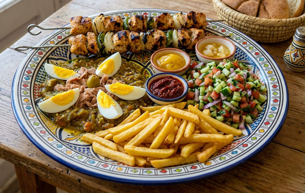 صحن اسكالوب