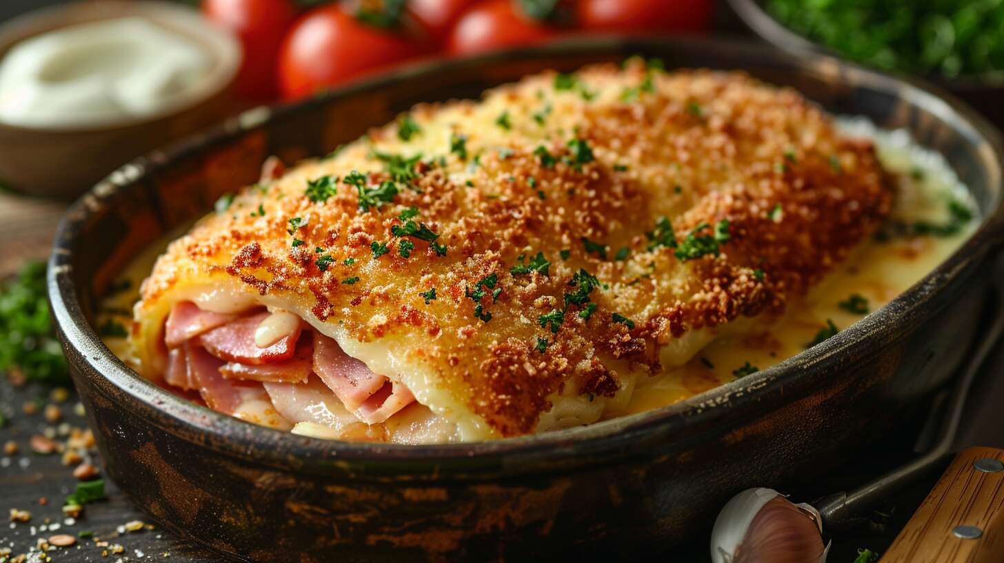 Plat Poulet Cordon Bleu