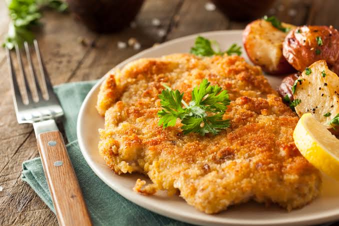 Plat Escalope Panée