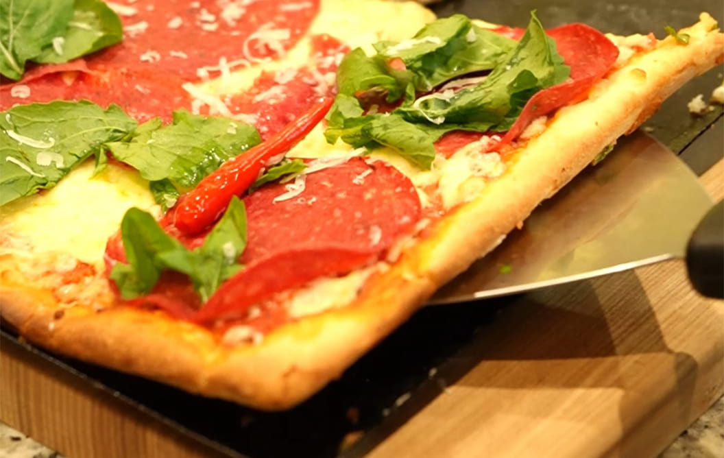 Tranche Pizza Création du chef - carne di cavallo