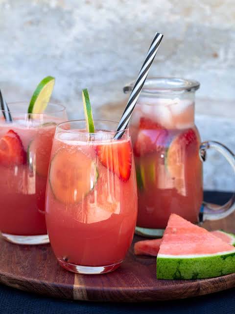 Limonade Pastèque Fraise