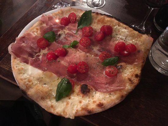 Pizza Carpaccio de poulpe