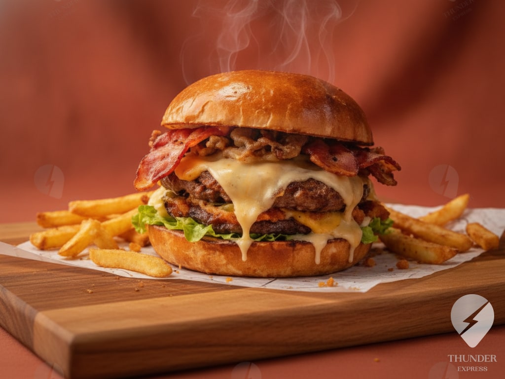 Burger Crunchy Raclette