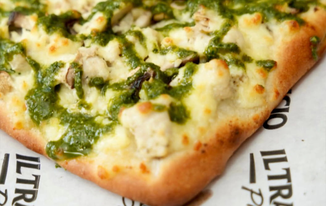 Tranche Pizza Chicken pesto