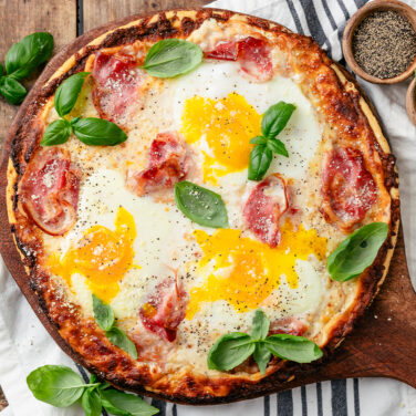 Pizza Carbonara