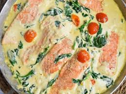 Pavé de saumon à la toscane
