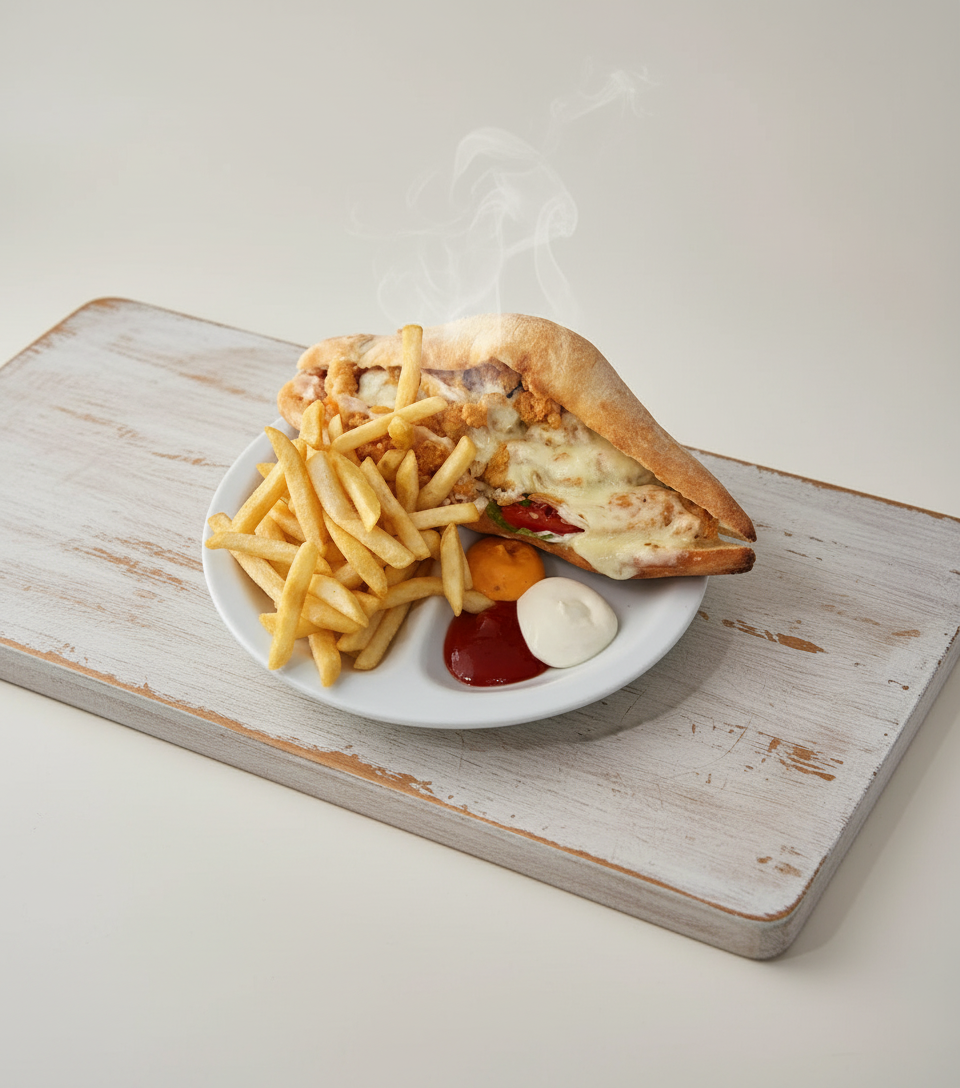 Sandwich viande mozarella
