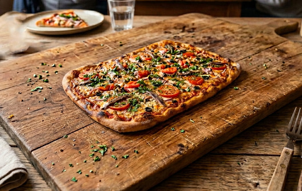 Quart Plateaux Pizza Anchois