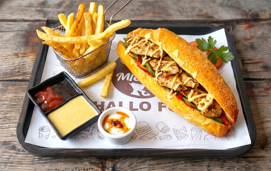 Sandwich Escalope + Frites