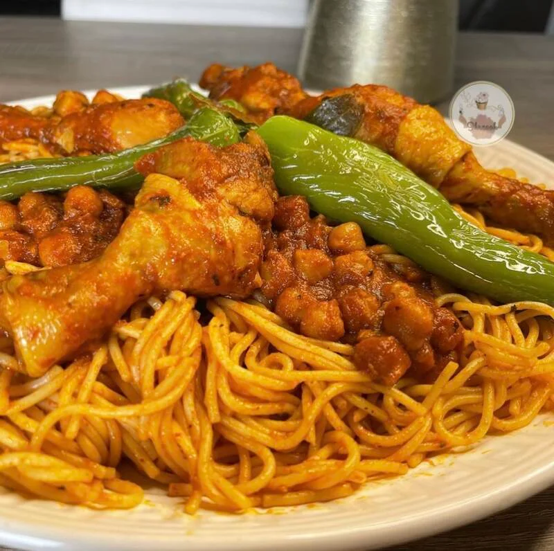 makrouna au poulet