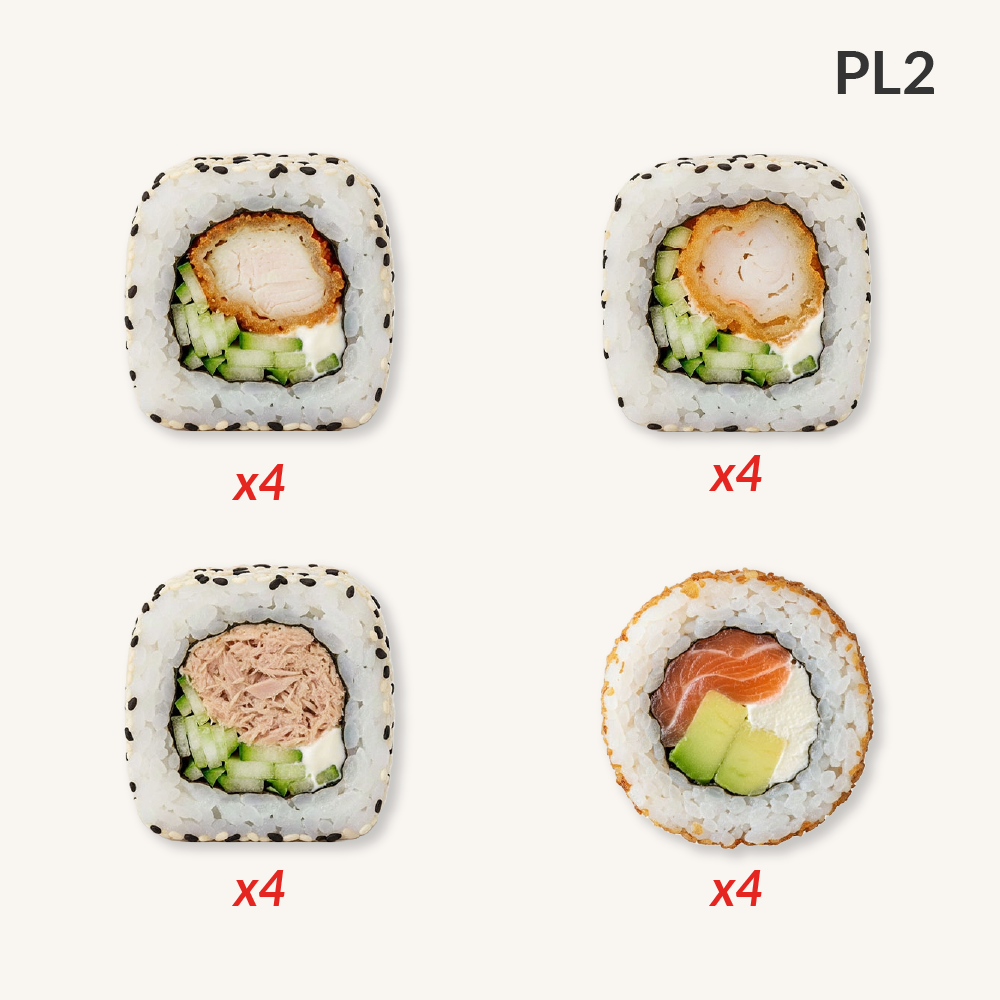 PL2 - California - 16pcs