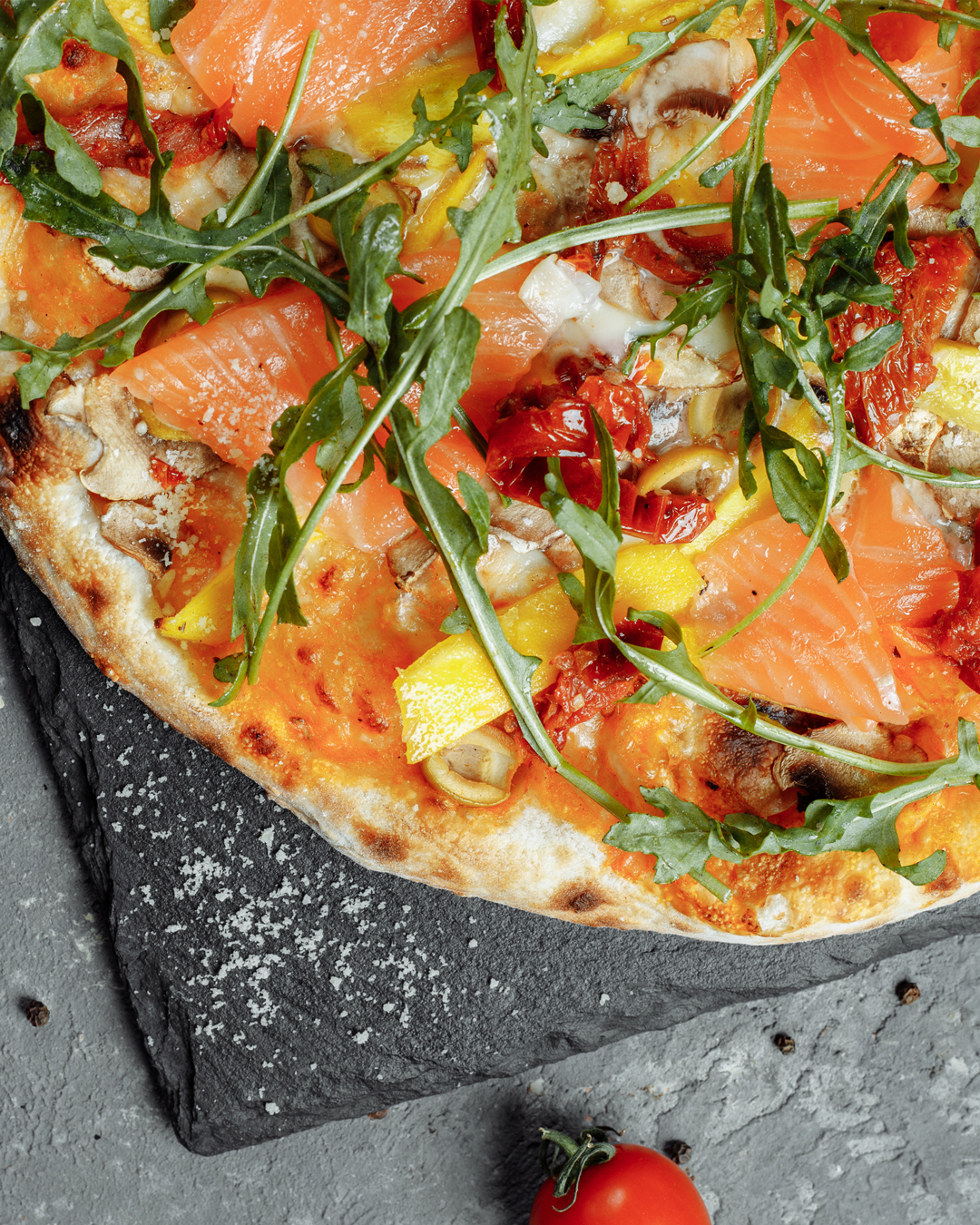 Pizza Salmone