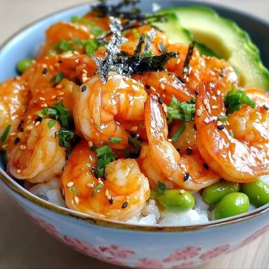 Chirashi Crevettes
