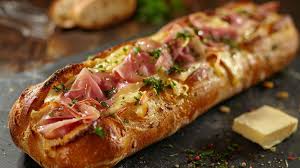 Baguette Farcie Double Avec Frites