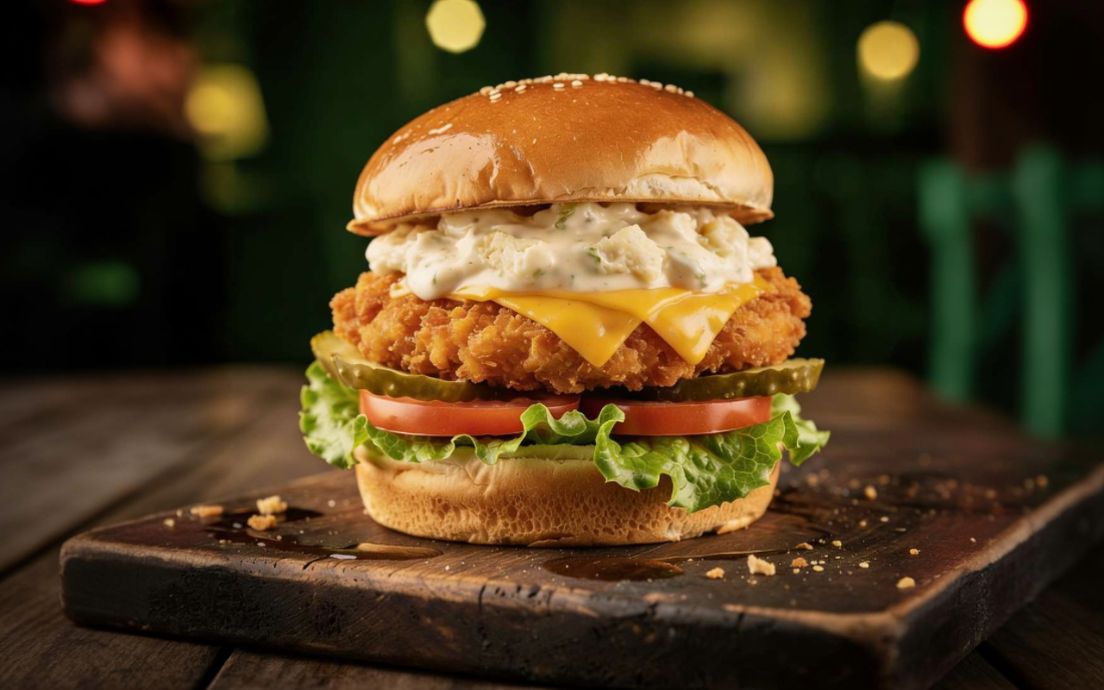 Chicken burger