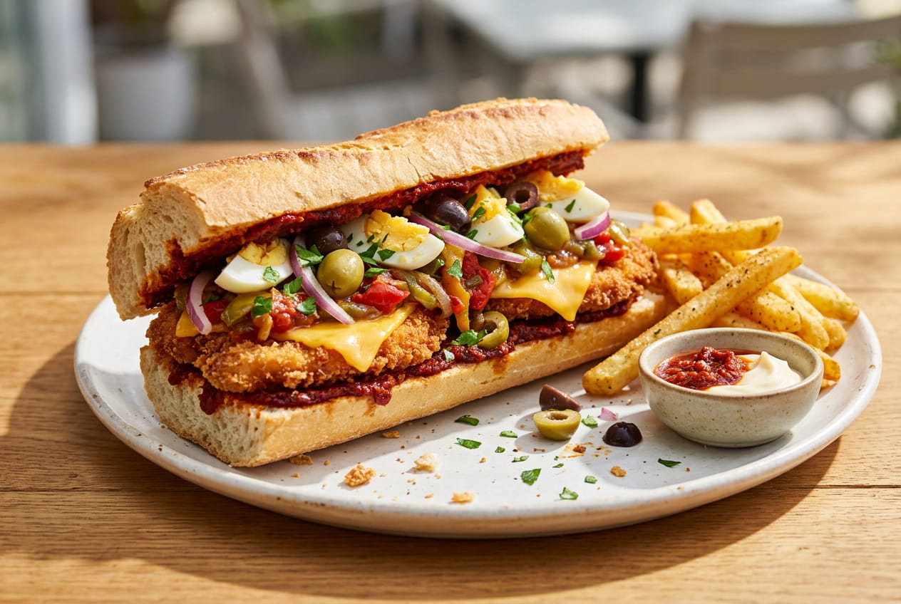 Sandwich Escalope Pané