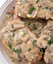 Filet aux champignons