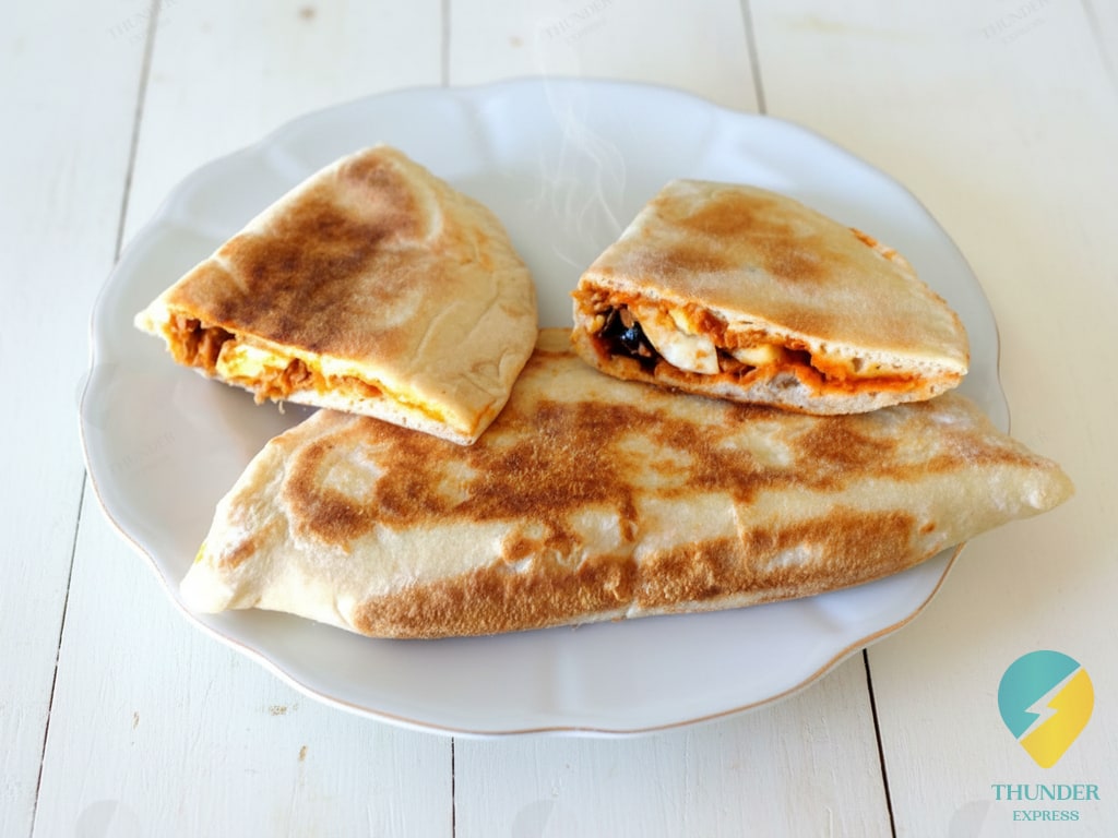 Chapati Mahdia Thon Mozzarella