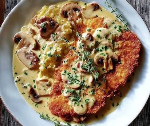 Escalope De Poulet A La Milanaise