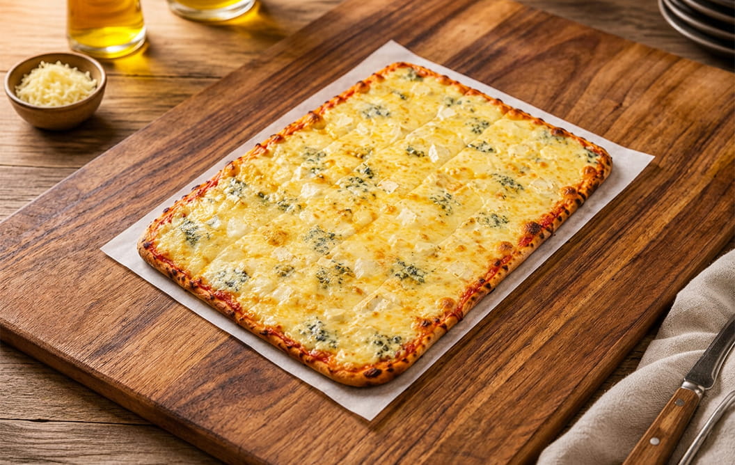 Quart Plateaux Pizza 4 Fromages